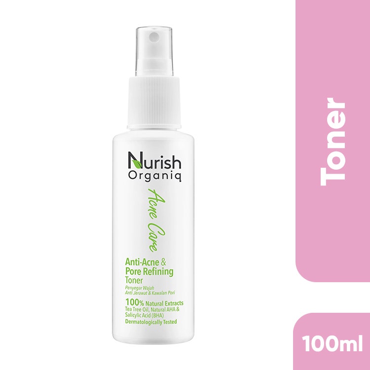 Nurish Organiq Anti Acne & Pore Refining Toner 100Ml