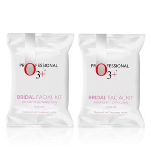 O3+ Bridal Facial Kit for Radiant & Glowing Skin(69ml + 60g) Pack of 2