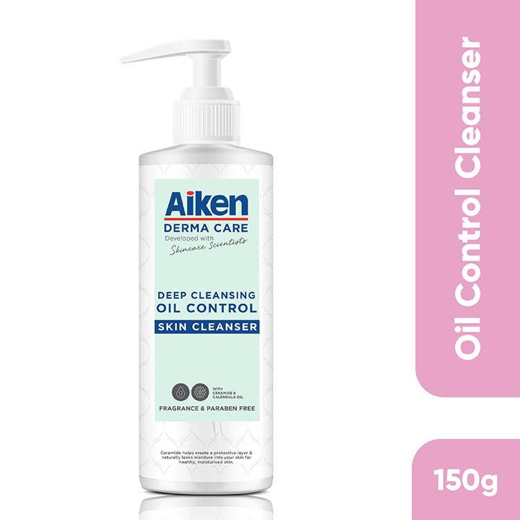 Aiken Derma Care Deep Cleansing Oil Control Skin Cleanser 150G