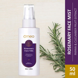 Omeo Rosemary Face mist/Toner-50 ml infused With the Goodness of Papaya & Cucumber Fruit Extracts for Skin Cooling & Refreshing Men & Women