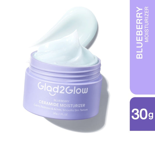 Glad2Glow Ceramide Barrier Repair Blueberry Moisturizer 30G