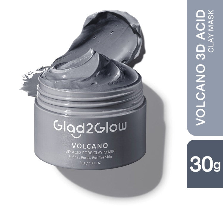 Glad2Glow Volcano Salicylic Acid Acne Control Clay Mask Stick 30G