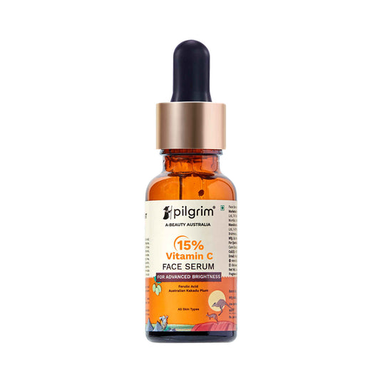 Pilgrim 15% vitamin c face serum for advanced brightness (20 ml)