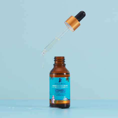 Pilgrim Natural Vitamin C Face Serum (20%)With Hyaluronic acid & kakadu plum, All skin type (30 ml)