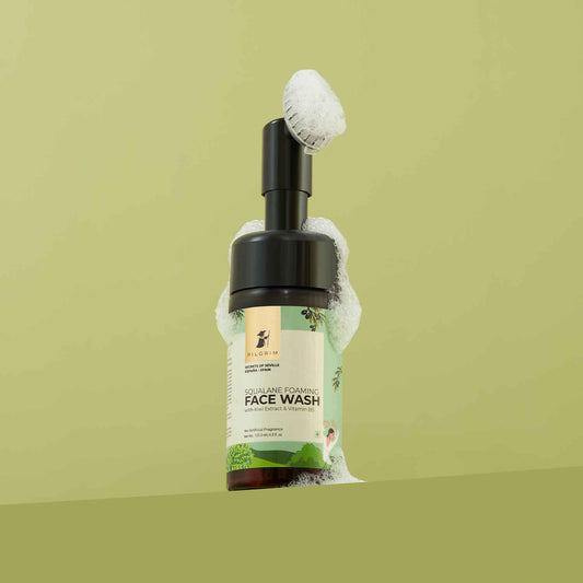 Pilgrim Squalane Foaming Face Wash with Kiwi & Vitamin B5 - 120 ml