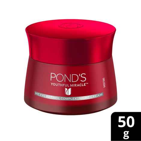 Ponds Age Miracle Youthful Glow Night Cream | For Anti Ageing | Fades Spots | Boost Radiance | 50 gm