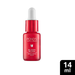 Ponds Youthful Miracle 3% Hexyl Retinol Complex Renew & Repair Serum, Boosts collagen, Reduces Fine Lines | 14 ml