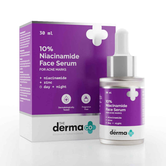 The Derma Co. 10% Niacinamide Serum with Zinc For Acne Marks- 30 ml