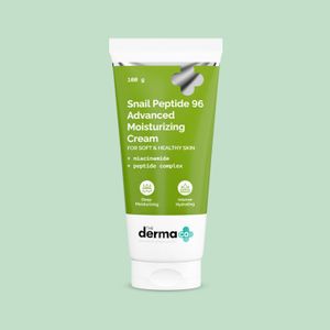 The Derma Co. Snail Peptide 96 Advanced Moisturizing Cream| 96 Snail Mucin, Niacinamide, Peptide Complex & PENTAVITIN|24-hour Moisturizing |Deep Nourishment & Intense Hydration| Korean Cream For All Skin - 100 gm