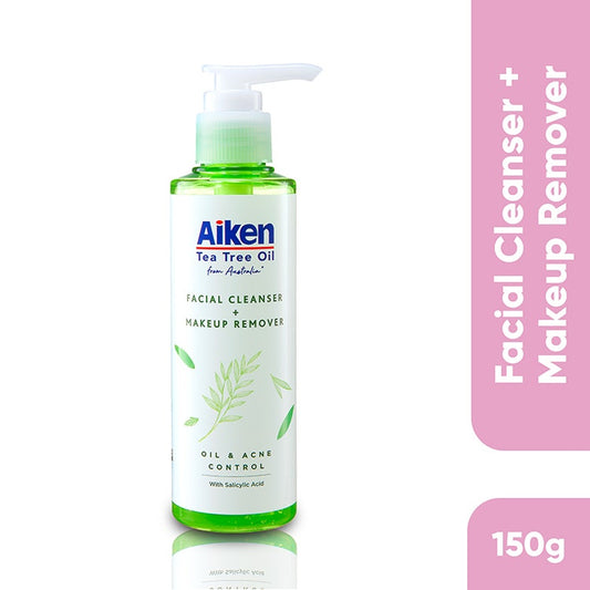 Aiken Tto Facial Cleanser+Makeup Remover 150Ml