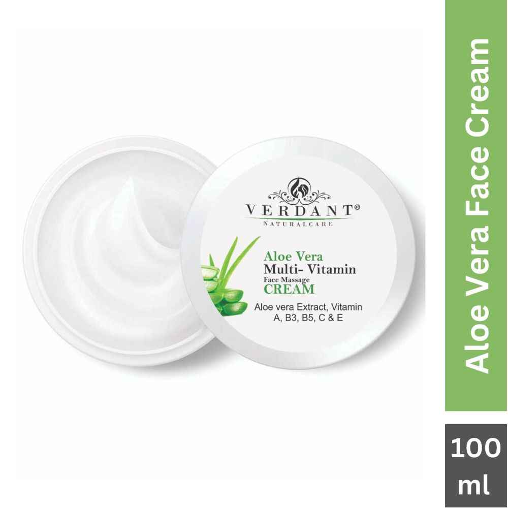 Verdant Natural Care Aloe Vera Face Cream (100 ml)