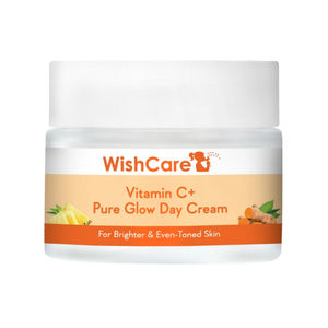 WishCare Vitamin C+ Pure Glow Face Cream -For Bright, Young and Even Toned Skin - 50 gm