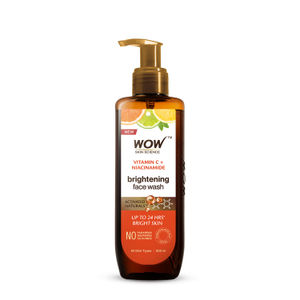 WOW Skin Science Brightening Vitamin C Face Wash Bottle (200 ml)